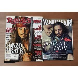 VANITY FAIR / 2011 JAN / PATTI SMITH MEETS JOHNNY DEPP - ROLLING STONE July 2006